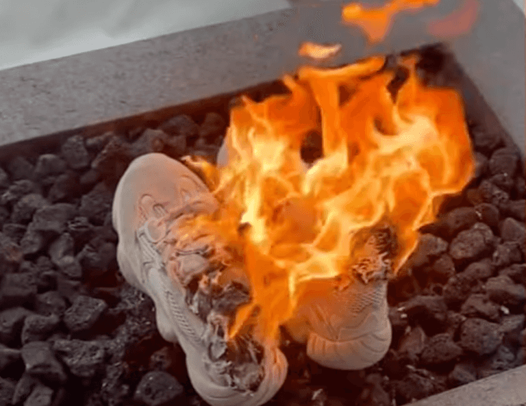 Man burns $15,000 worth of Yeezys because he’s furious at Kanye West’s recent comments Man burns $15,000 worth of Yeezys because he’s furious at Kanye West’s recent comments