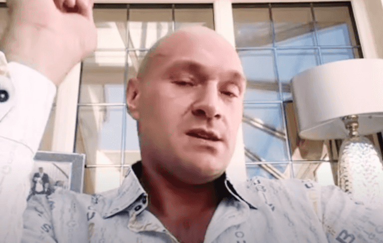 Tyson Fury storms off podcast following foul-mouthed rant at host Tyson Fury storms off podcast following foul-mouthed rant at host