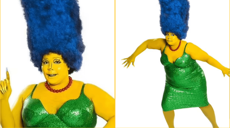 Lizzo unrecognisable after transforming into Marge Simpson for Halloween Lizzo unrecognisable after transforming into Marge Simpson for Halloween