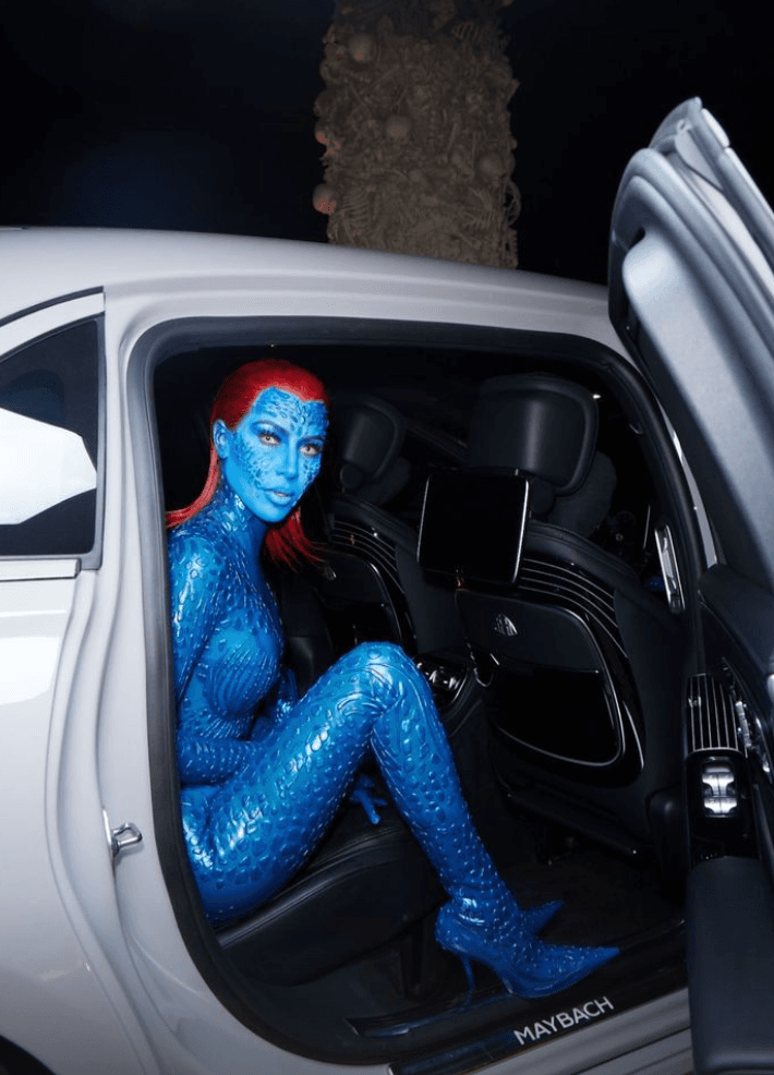 People think Kim Kardashian was auditioning for X-Men MCU role with Halloween costume People think Kim Kardashian was auditioning for X-Men MCU role with Halloween costume