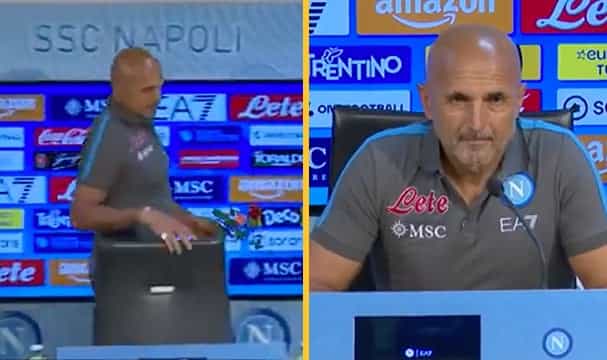 Luciano Spalletti brings roses to press conference for murdered Iranian women Luciano Spalletti brings roses to press conference for murdered Iranian women