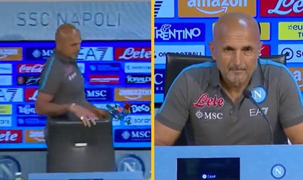 Luciano Spalletti brings roses to press conference for murdered Iranian women Luciano Spalletti brings roses to press conference for murdered Iranian women