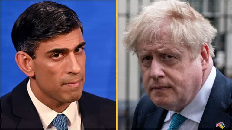 Rishi Sunak camp demands that Boris Johnson publishes list of alleged supporters Rishi Sunak camp demands that Boris Johnson publishes list of alleged supporters
