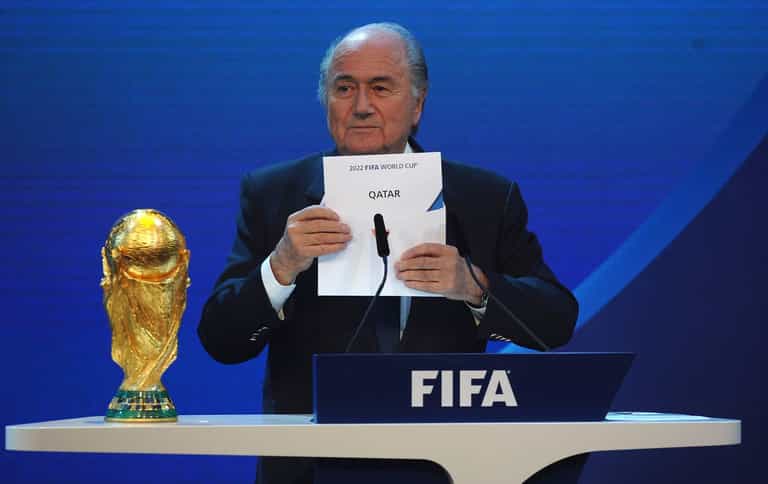 Sepp Blatter admits Qatar World Cup was ‘a mistake’ Sepp Blatter admits Qatar World Cup was ‘a mistake’