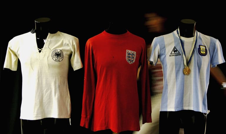 Quiz: How many of these classic international football shirts can you identify? Quiz: How many of these classic international football shirts can you identify?