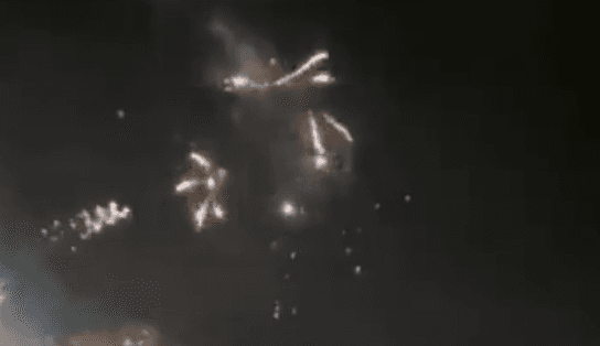 Marseille ultras set off fireworks outside Tottenham players’ hotel at 1:30am