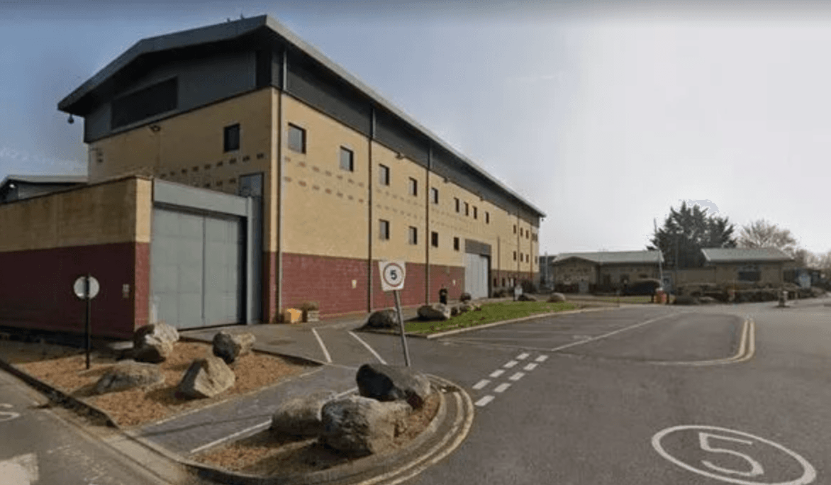 Major disturbance at London immigration centre as riot police called in