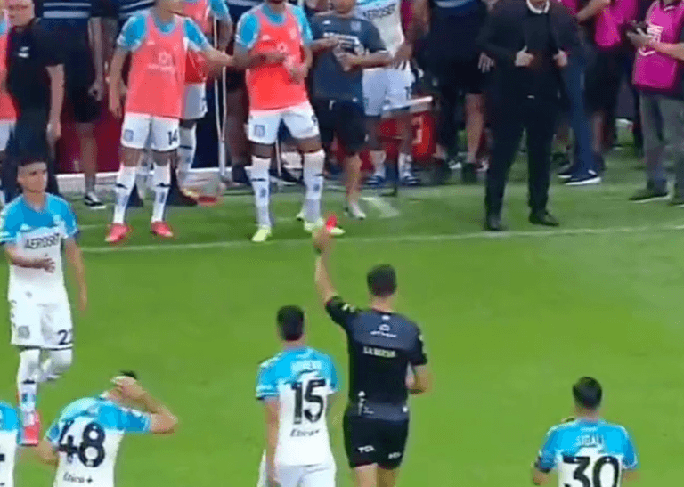 World Cup bound referee shows 10 red cards during Boca Juniors game World Cup bound referee shows 10 red cards during Boca Juniors game