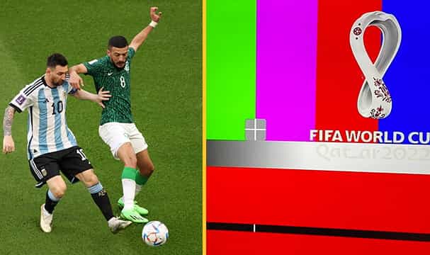 ITV apologise after World Cup feed mysteriously cuts off during Saudi anthem ITV apologise after World Cup feed mysteriously cuts off during Saudi anthem