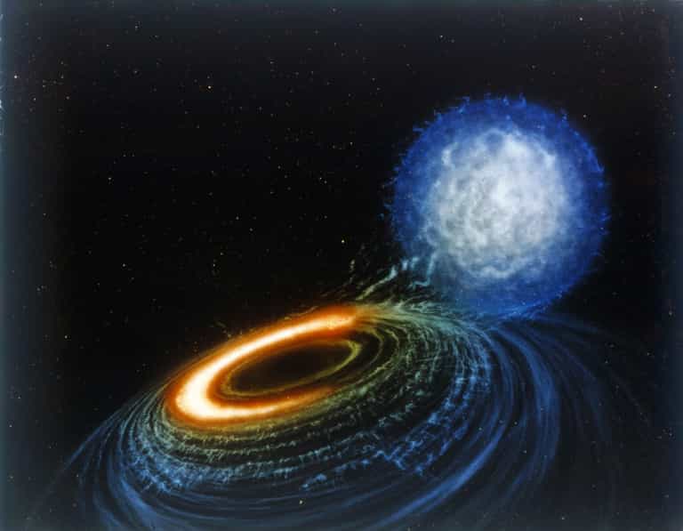 Mysterious black hole has been found pointing directly at Earth blasting light at us Mysterious black hole has been found pointing directly at Earth blasting light at us