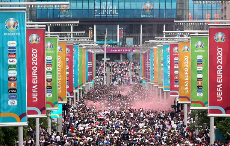 FA backs plans to install gated fences to bolster security at Wembley Stadium FA backs plans to install gated fences to bolster security at Wembley Stadium