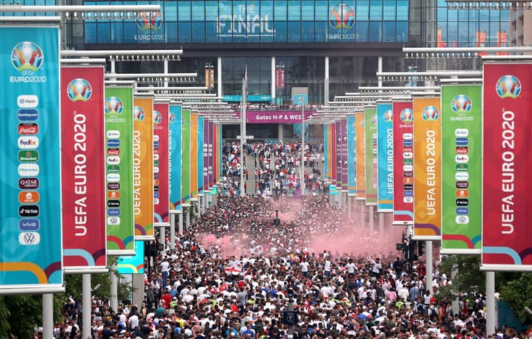 FA backs plans to install gated fences to bolster security at Wembley Stadium FA backs plans to install gated fences to bolster security at Wembley Stadium