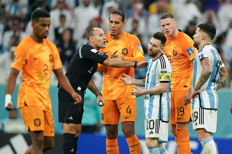 Unpopular World Cup referee sent home after display in Argentina’s game against Holland Unpopular World Cup referee sent home after display in Argentina’s game against Holland