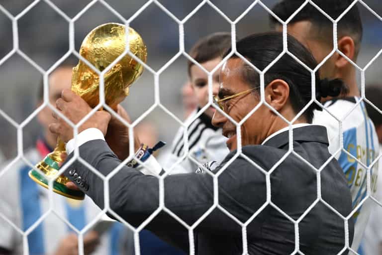 FIFA investigating how Salt Bae got onto pitch at World Cup final FIFA investigating how Salt Bae got onto pitch at World Cup final