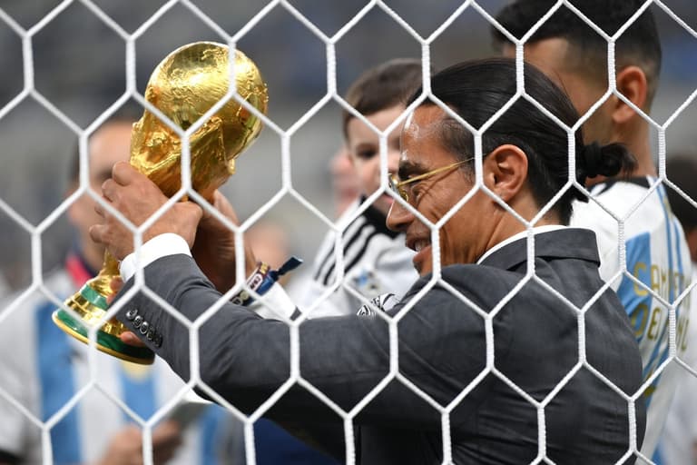 FIFA investigating how Salt Bae got onto pitch at World Cup final FIFA investigating how Salt Bae got onto pitch at World Cup final