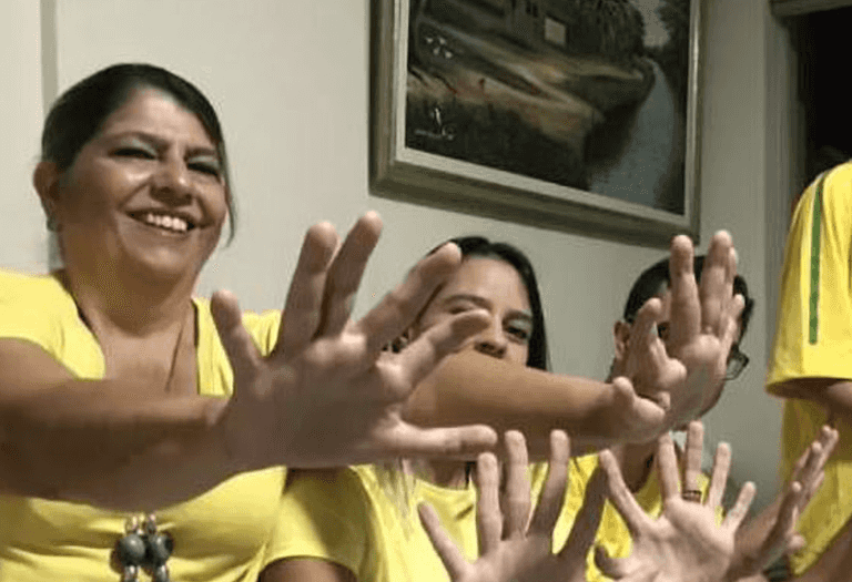 Six-fingered family hope to count number of Brazil World Cup wins on one hand Six-fingered family hope to count number of Brazil World Cup wins on one hand