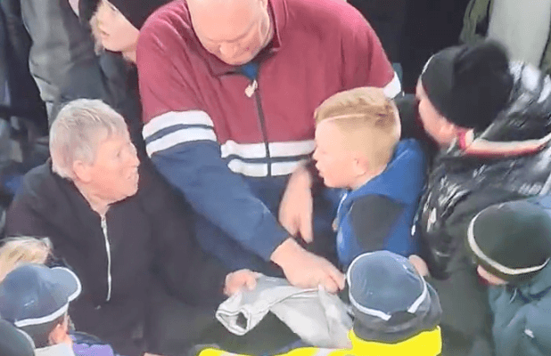 Father of Newcastle fan defends woman who tried to grab shirt out of son’s hands Father of Newcastle fan defends woman who tried to grab shirt out of son’s hands