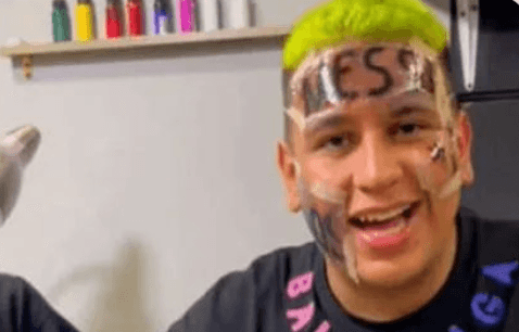 Lionel Messi fan regrets getting his name tattooed on his face Lionel Messi fan regrets getting his name tattooed on his face