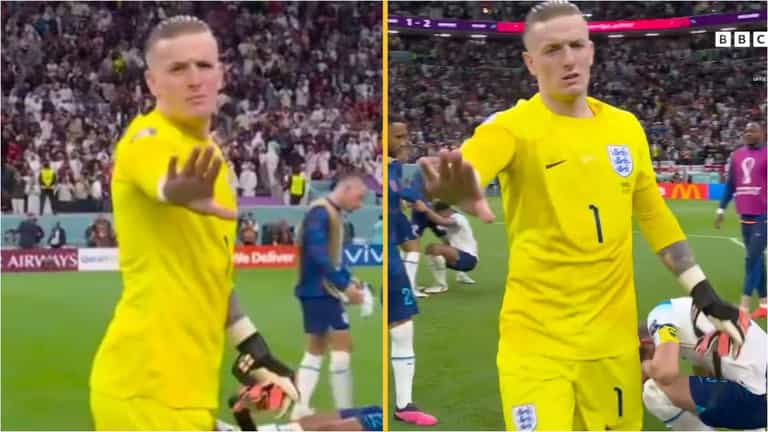 Jordan Pickford’s classy gesture for Harry Kane showed exactly what teammates are for Jordan Pickford’s classy gesture for Harry Kane showed exactly what teammates are for