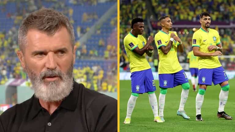 Brazil star responds after Roy Keane slates dancing celebrations Brazil star responds after Roy Keane slates dancing celebrations