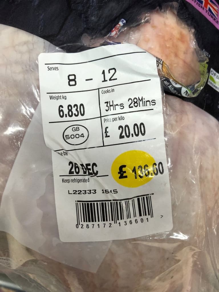 Organic Christmas turkey costs more than flight to Istanbul Organic Christmas turkey costs more than flight to Istanbul