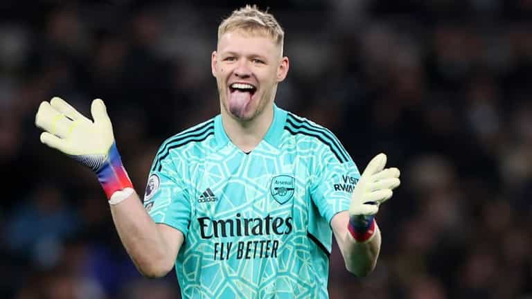 Aaron Ramsdale kicked by fan as Arsenal and Tottenham clash after London derby Aaron Ramsdale kicked by fan as Arsenal and Tottenham clash after London derby