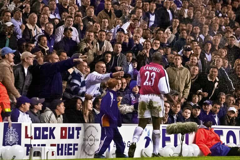 Sol Campbell pleads with Spurs fans to ‘move on’ from Arsenal transfer Sol Campbell pleads with Spurs fans to ‘move on’ from Arsenal transfer