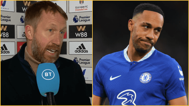 Graham Potter has made his view on Pierre-Emerick Aubameyang pretty clear says Paul Merson Graham Potter has made his view on Pierre-Emerick Aubameyang pretty clear says Paul Merson