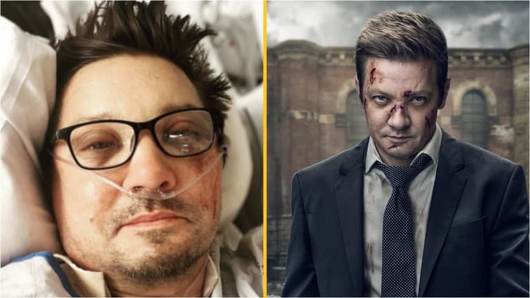 Poster for Jeremy Renner series changed following the actor’s snowploughing accident Poster for Jeremy Renner series changed following the actor’s snowploughing accident