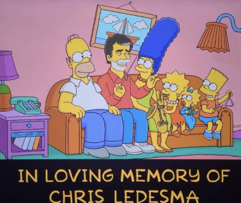 The Simpsons veteran Chris Ledesma dies after working on show for 33 years The Simpsons veteran Chris Ledesma dies after working on show for 33 years