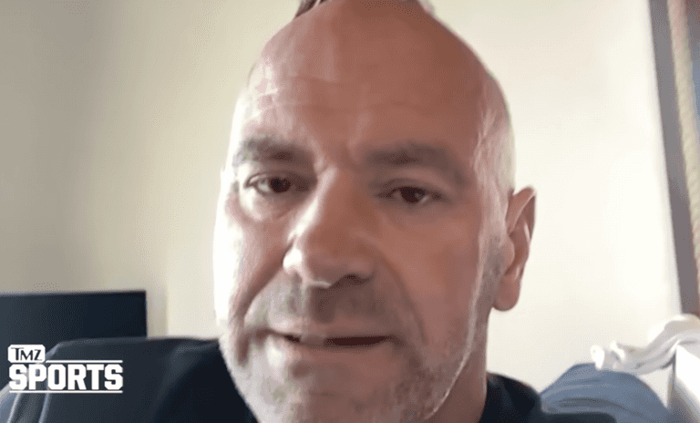 Dana White apologises after being caught slapping his wife on film Dana White apologises after being caught slapping his wife on film