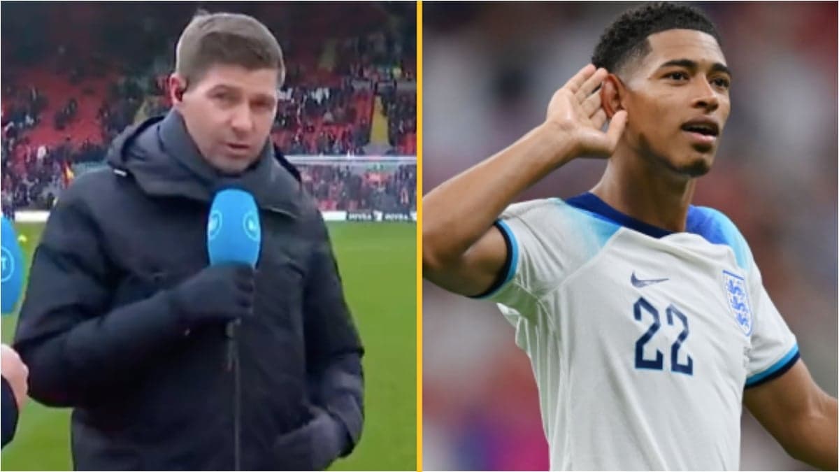 Steven Gerrard offers his personal service to help Liverpool sign Jude Bellingham