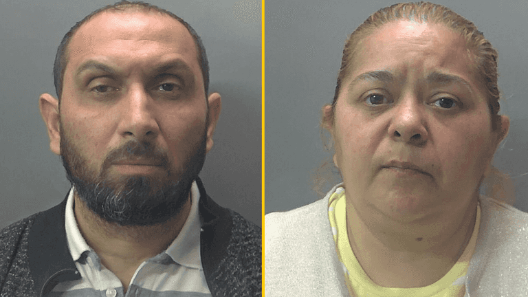 Couple forced woman into slavery and made her give up baby hours after it was born Couple forced woman into slavery and made her give up baby hours after it was born