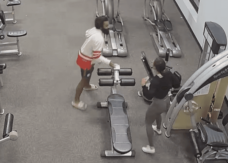 Woman who fought off attacker after he chased her around gym speaks out Woman who fought off attacker after he chased her around gym speaks out