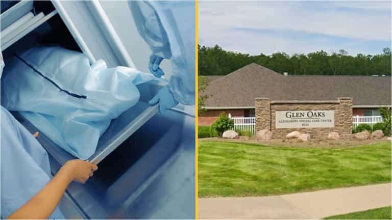 Woman found ‘gasping for air’ inside body bag at funeral home Woman found ‘gasping for air’ inside body bag at funeral home