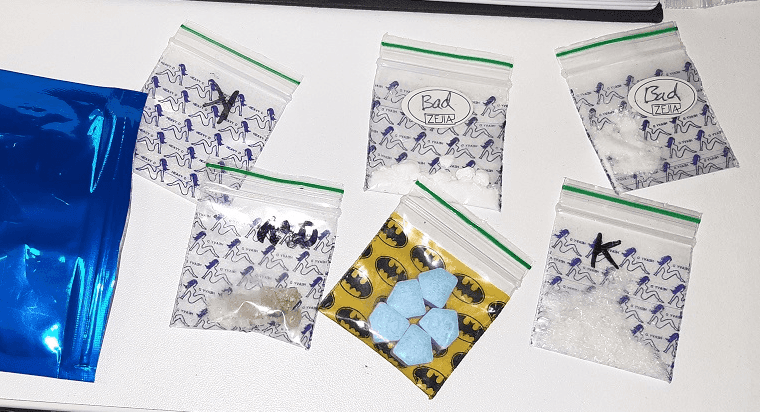 Drug dealer had chopping board in his house with ‘Ketflix and Pills’ written on it Drug dealer had chopping board in his house with ‘Ketflix and Pills’ written on it