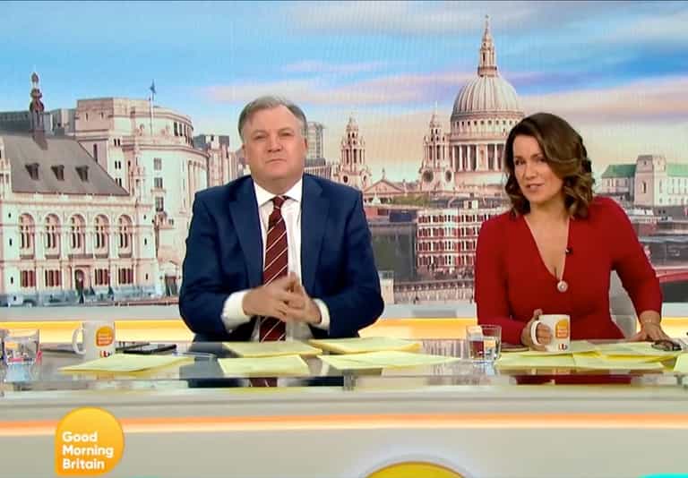 Susanna Reid suffers awkward wardrobe mishap moments before GMB airs Susanna Reid suffers awkward wardrobe mishap moments before GMB airs