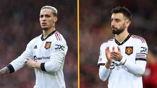 The role of Antony and Bruno Fernandes in Man United’s 7-0 loss to Liverpool must be highlighted The role of Antony and Bruno Fernandes in Man United’s 7-0 loss to Liverpool must be highlighted