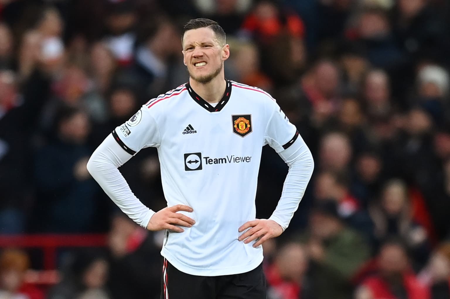 Wout Weghorst explains why he touched ‘This is Anfield’ sign