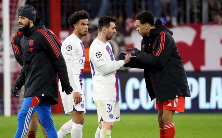 Lionel Messi breaks promise to Jamal Musiala after Bayern defeat Lionel Messi breaks promise to Jamal Musiala after Bayern defeat
