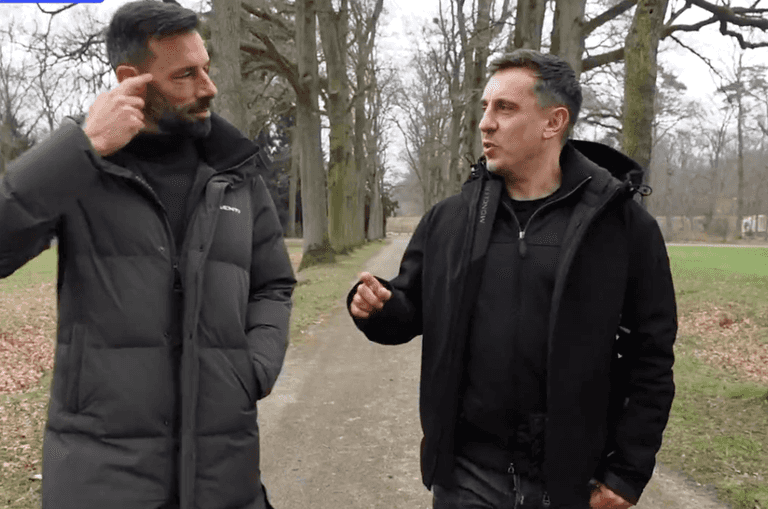 Ruud Van Nistelrooy admits that he once tried to punch Gary Neville Ruud Van Nistelrooy admits that he once tried to punch Gary Neville