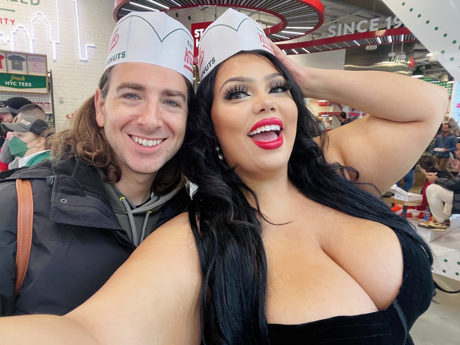 Plus-sized model says strangers tell her she’ll ‘crush husband’s legs’