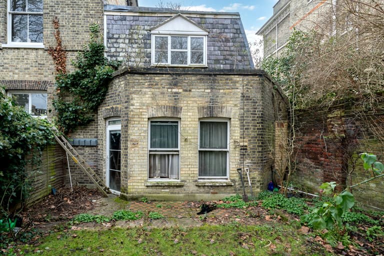 Mouldy two-bed house in London with collapsed ceiling being sold at auction for £785k Mouldy two-bed house in London with collapsed ceiling being sold at auction for £785k