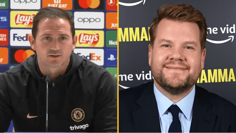 Frank Lampard responds to rumours of James Corden’s involvement in Chelsea appointment Frank Lampard responds to rumours of James Corden’s involvement in Chelsea appointment