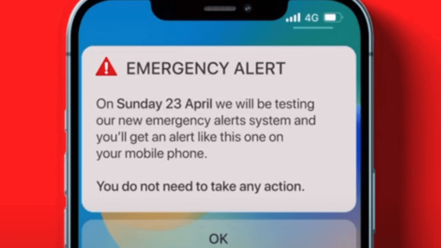 Time and date confirmed for emergency ‘armageddon alert’ to be blasted through UK phones