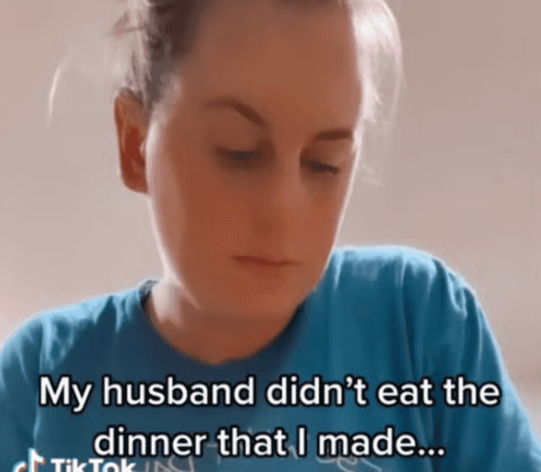 Woman prepares second meal for husband after he refuses to eat dinner Woman prepares second meal for husband after he refuses to eat dinner