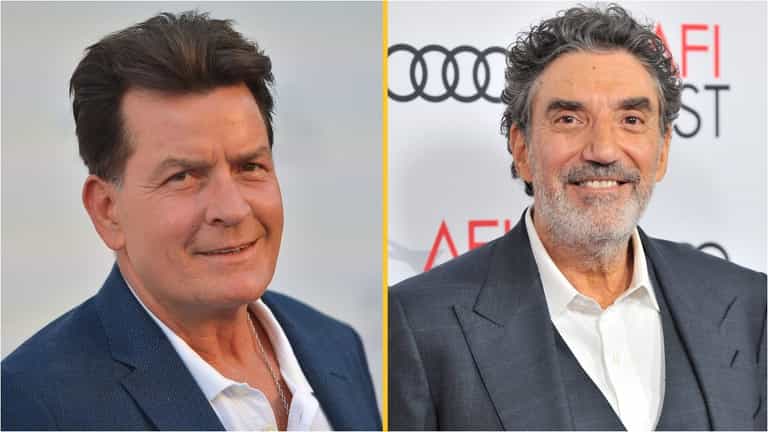 Charlie Sheen reunites with creator of Two and a Half Men 12 years after fallout Charlie Sheen reunites with creator of Two and a Half Men 12 years after fallout