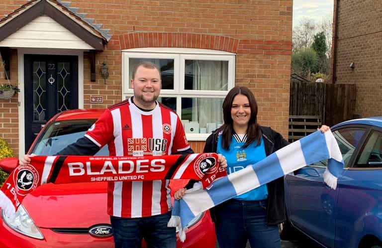 Married couple travel 3,000 miles for FA cup semi final – and will sit in opposite ends Married couple travel 3,000 miles for FA cup semi final – and will sit in opposite ends