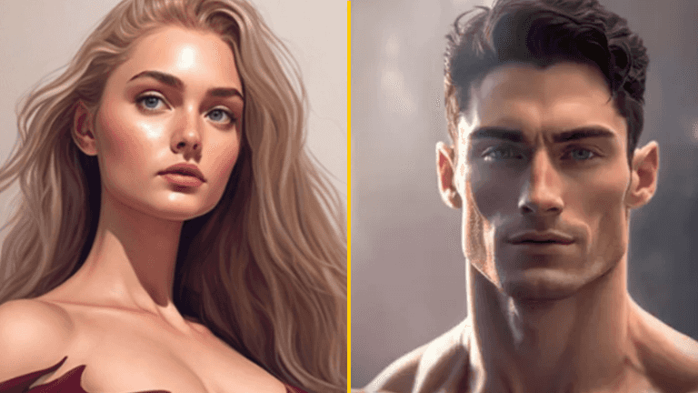 AI shows what the ‘perfect man and woman’ look like AI shows what the ‘perfect man and woman’ look like