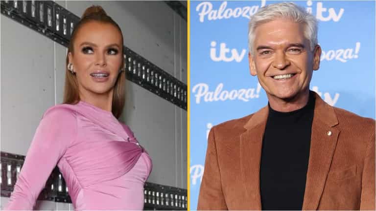 Amanda Holden takes swipe at Phillip Schofield following This Morning departure Amanda Holden takes swipe at Phillip Schofield following This Morning departure